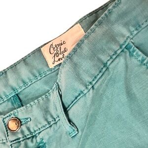 Cosmic Blue Love Teal Pants